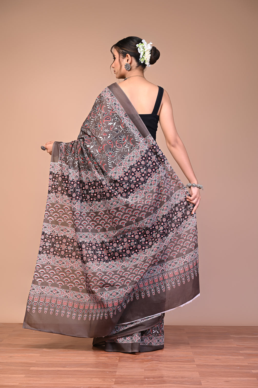 Ajrakh Verse — Smoke Paisley