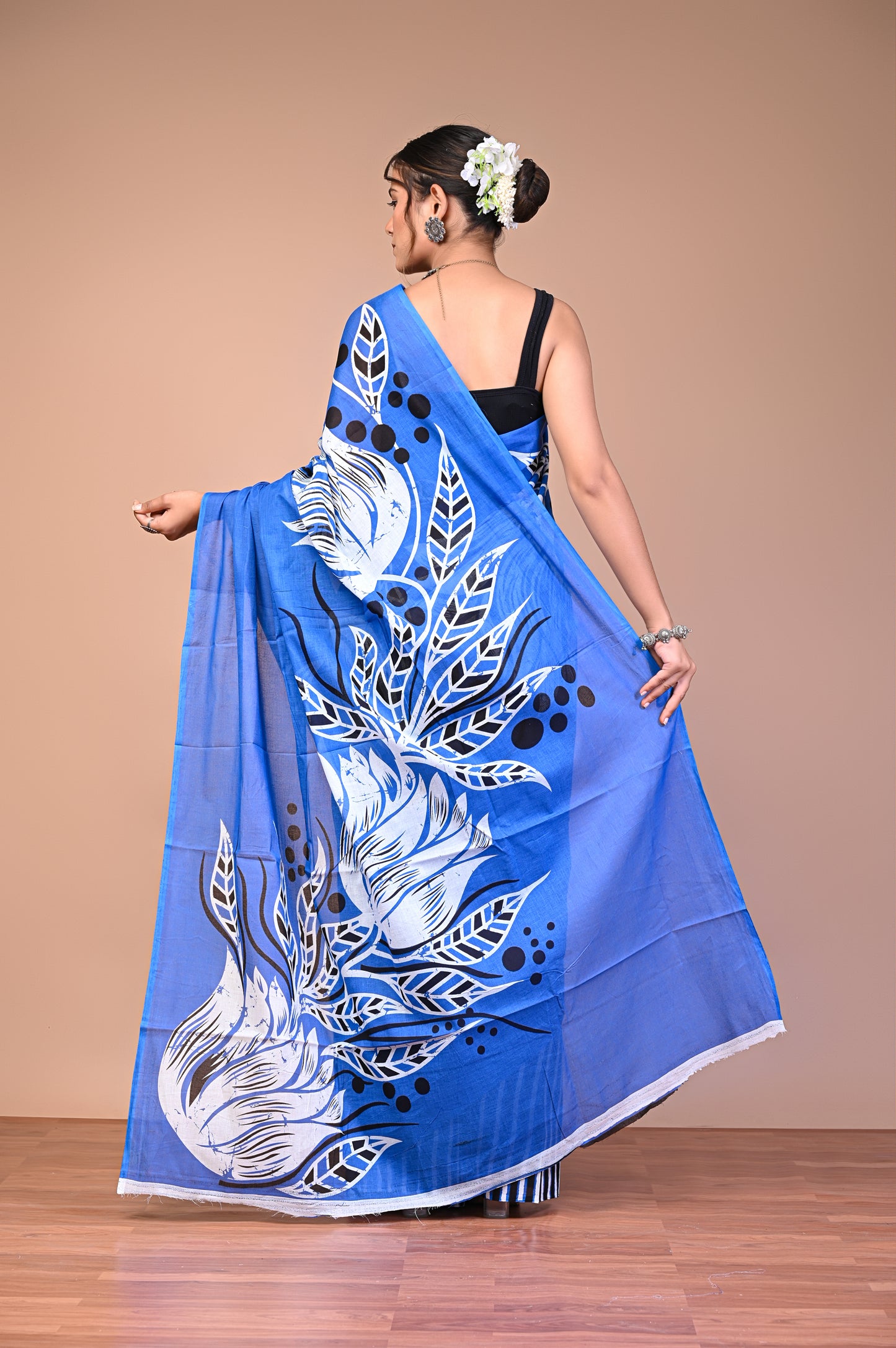 Batik Reverie — Cobalt Lily