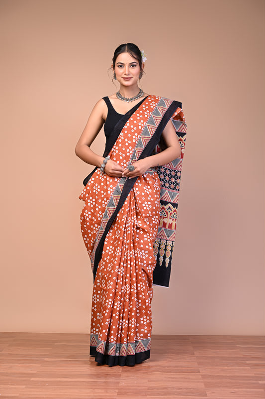 Bhandhej Verse — Rust Blossom