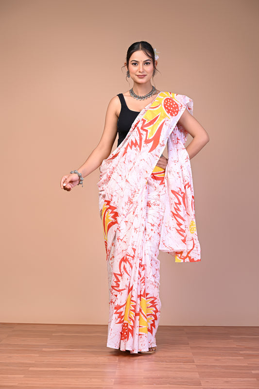 Batik Reverie — Crimson Burst